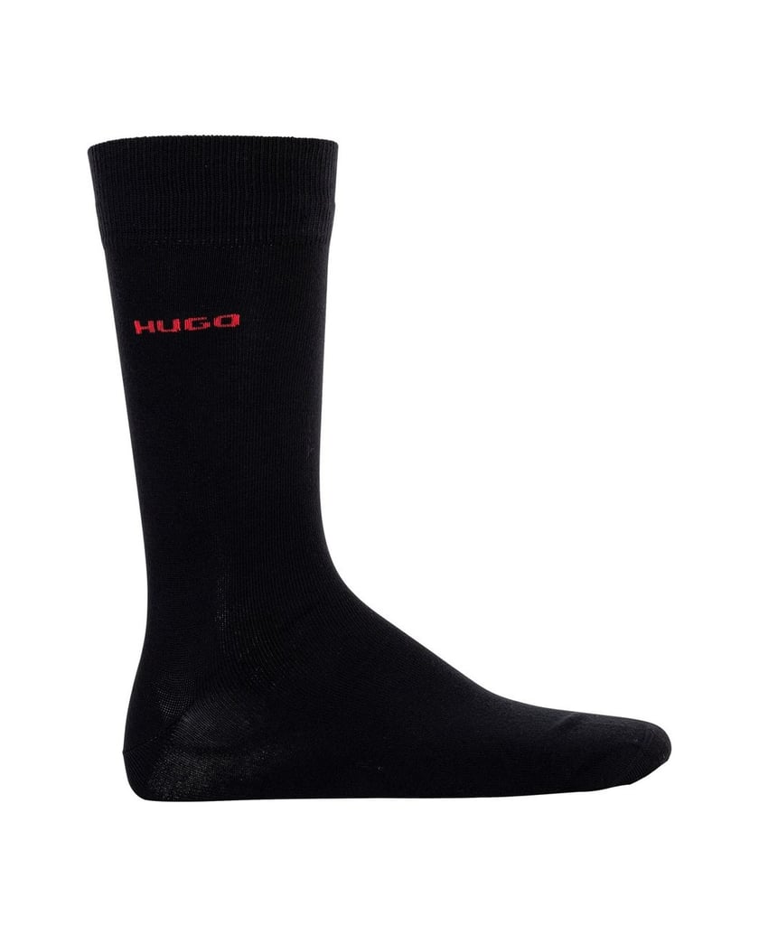 HUGO-Herren-Socken-2er-Pack-2P-RS-UNI-CC-schwarz