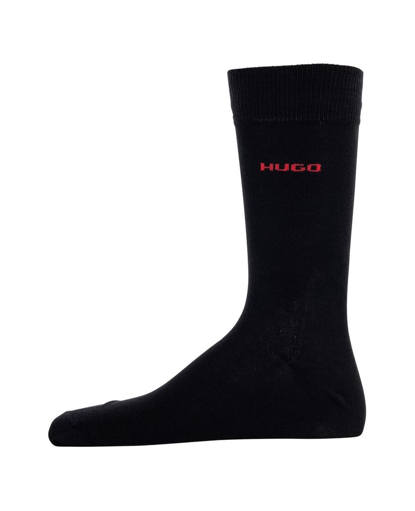 HUGO-Herren-Socken-2er-Pack-2P-RS-UNI-CC-schwarz