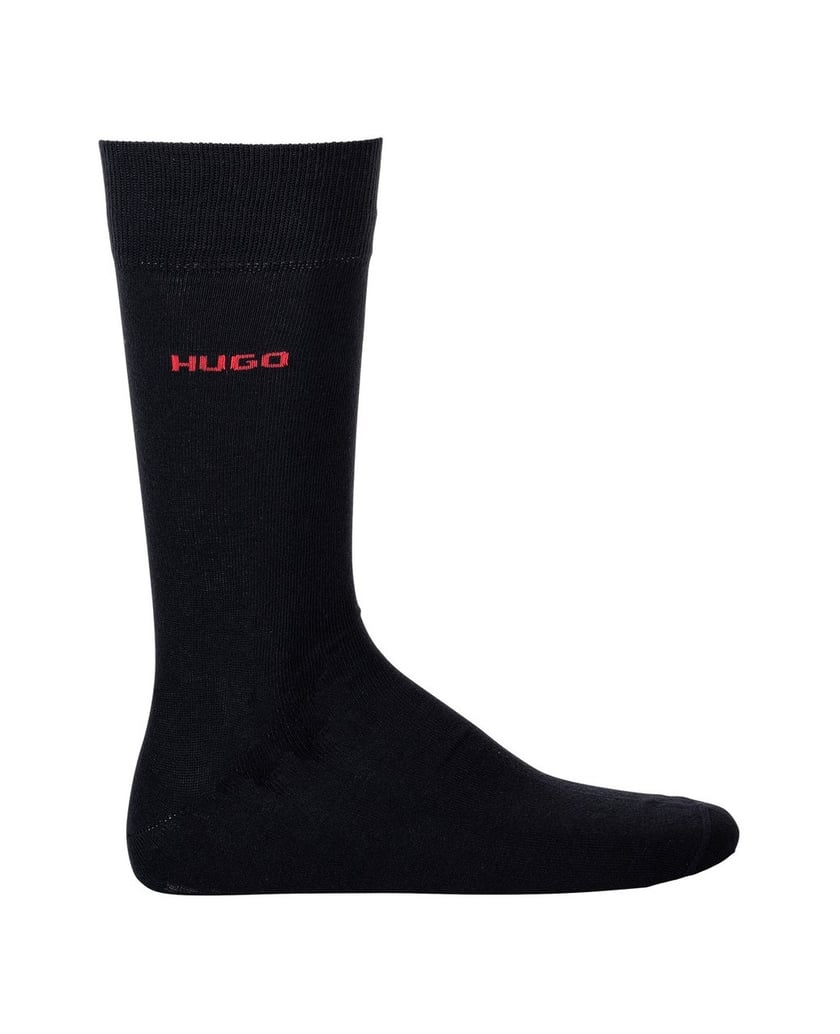 HUGO-Herren-Socken-2er-Pack-2P-RS-UNI-CC-schwarz