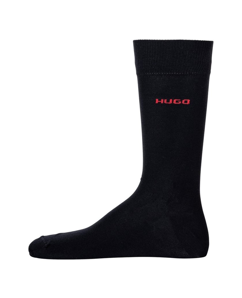 HUGO-Herren-Socken-2er-Pack-2P-RS-UNI-CC-schwarz