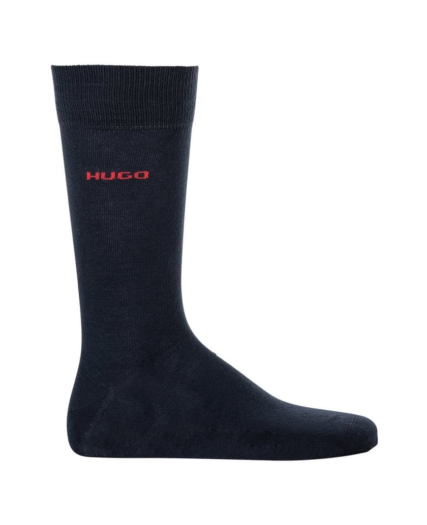 HUGO-Herren-Socken-2er-Pack-2P-RS-UNI-CC-schwarz