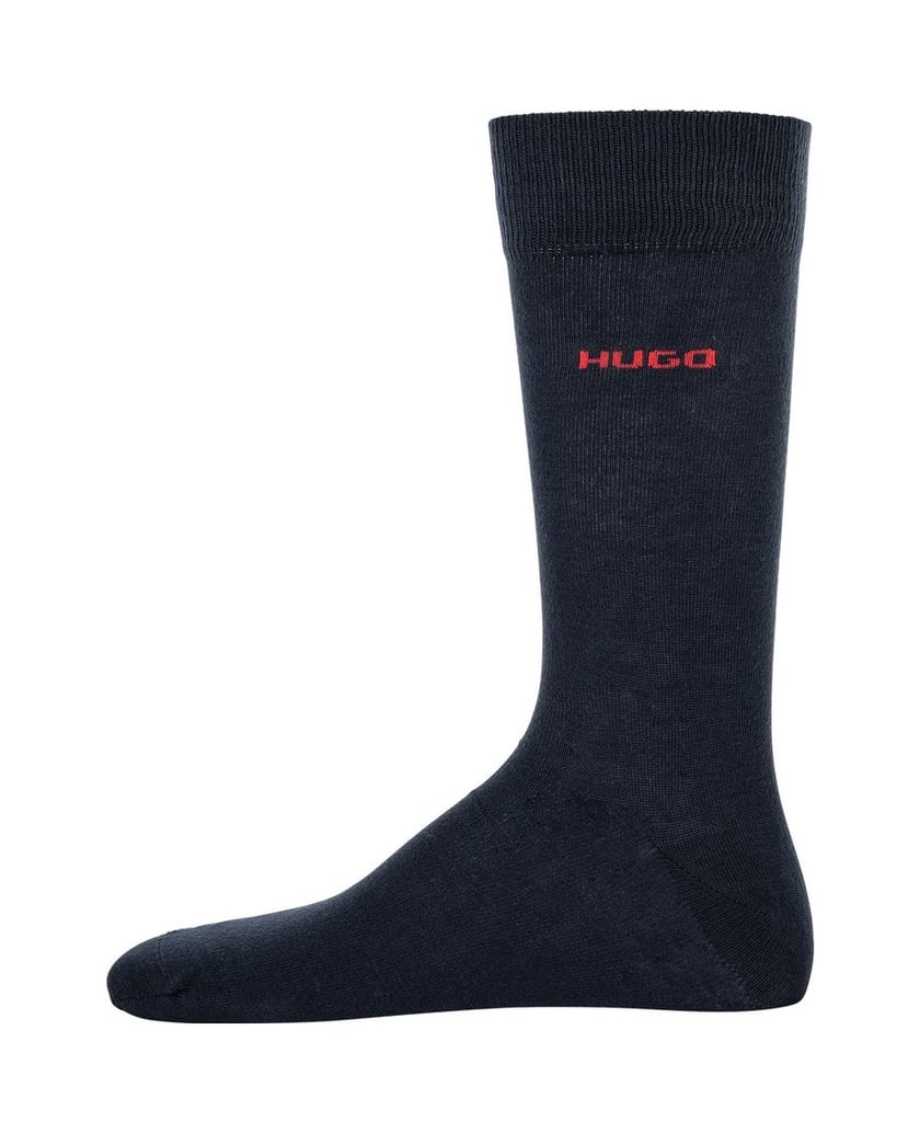 HUGO-Herren-Socken-2er-Pack-2P-RS-UNI-CC-schwarz