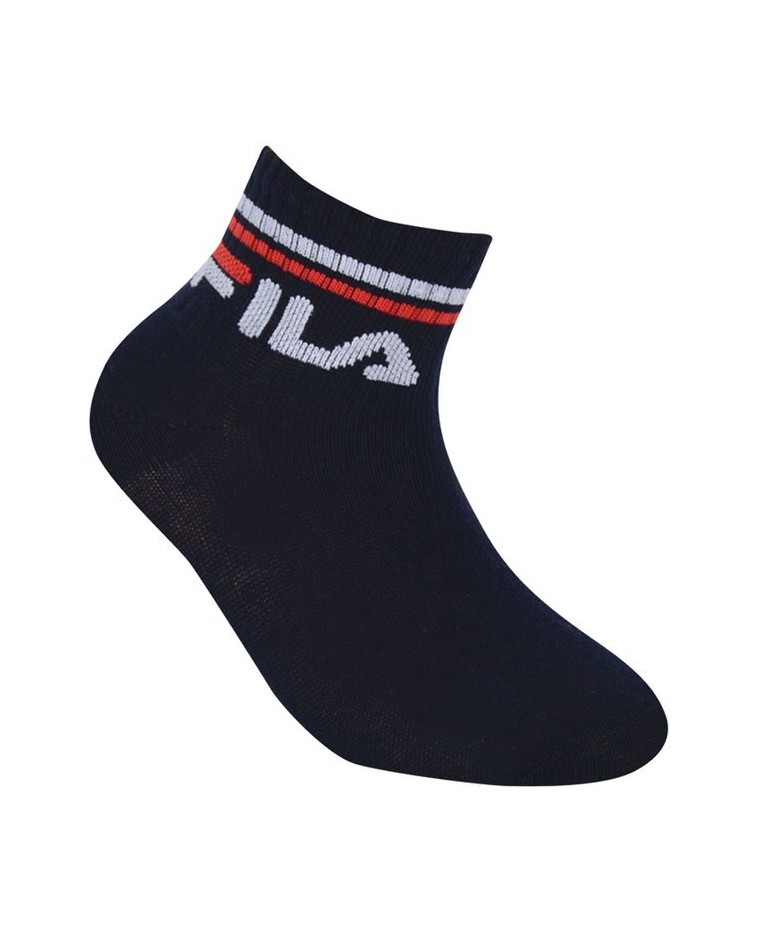 Fila-Unisex-Socken-6er-Pack-QUARTER-JUNIOR-SO-schwarz