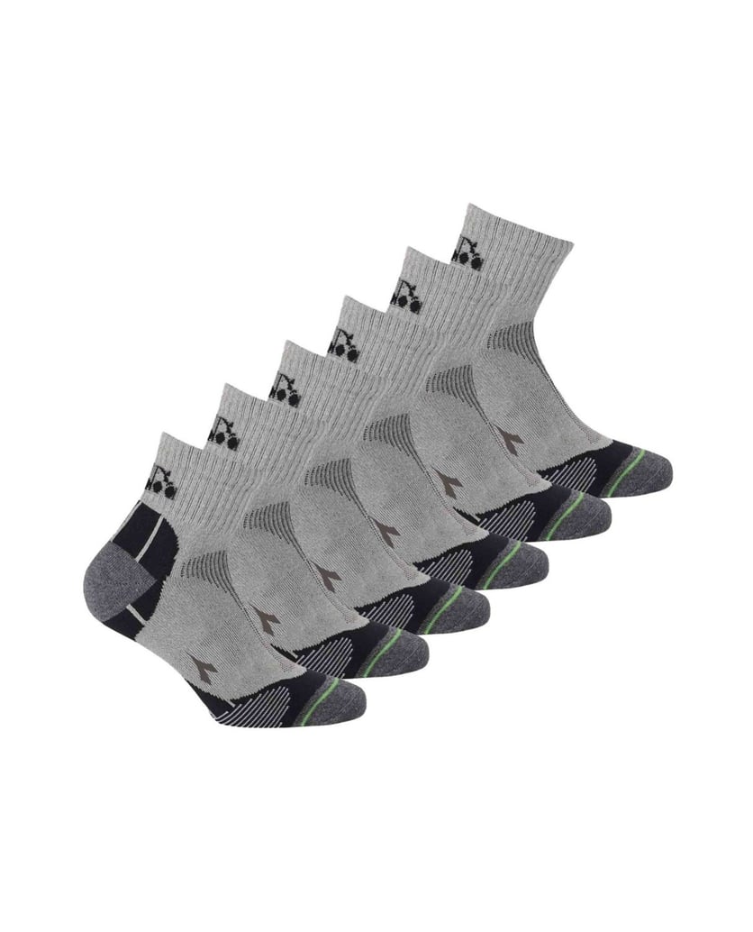 Diadora-Unisex-Socken-6er-Pack-schwarz