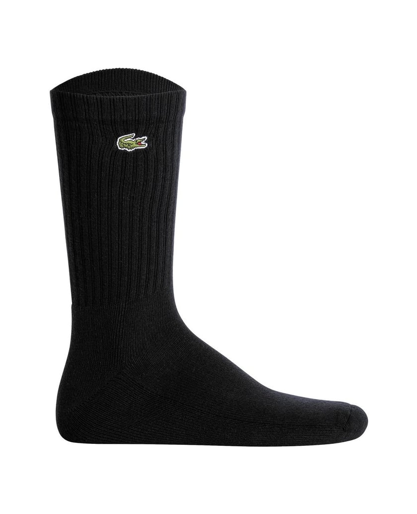 LACOSTE-Unisex-Socken-3er-Pack-schwarz