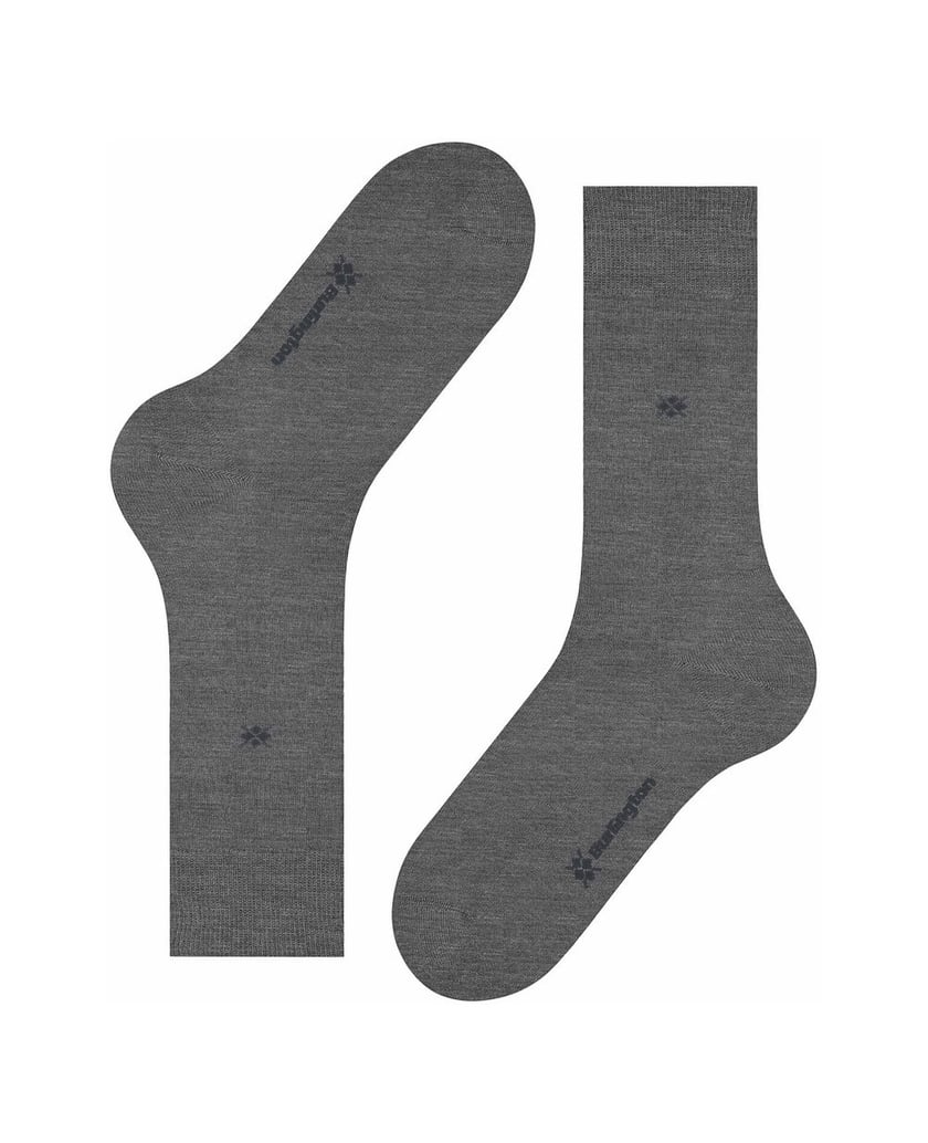 Burlington-Herren-Socken-1er-Pack-DUBLIN-SO-anthrazit