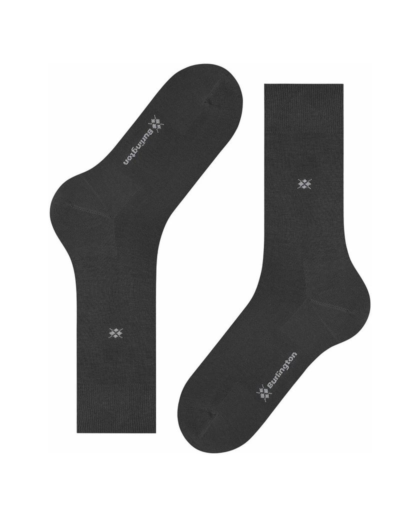 Burlington-Herren-Socken-1er-Pack-DUBLIN-SO-grau