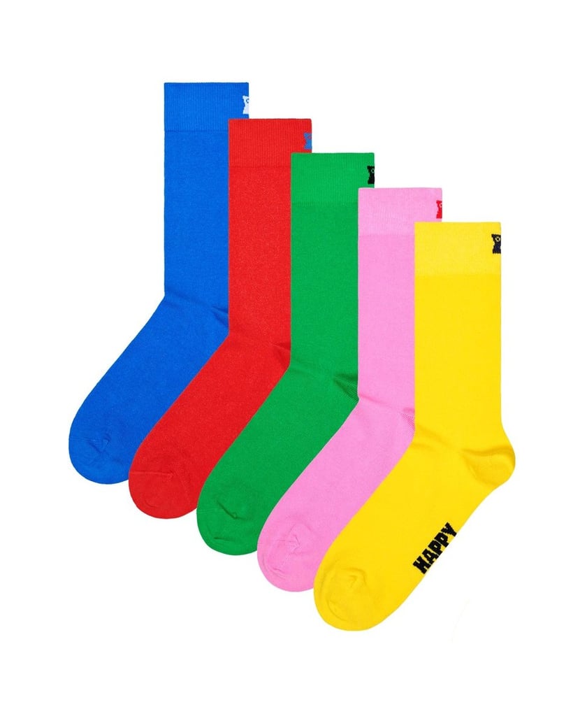HAPPY-SOCKS-Unisex-Socken-5er-Pack-schwarz