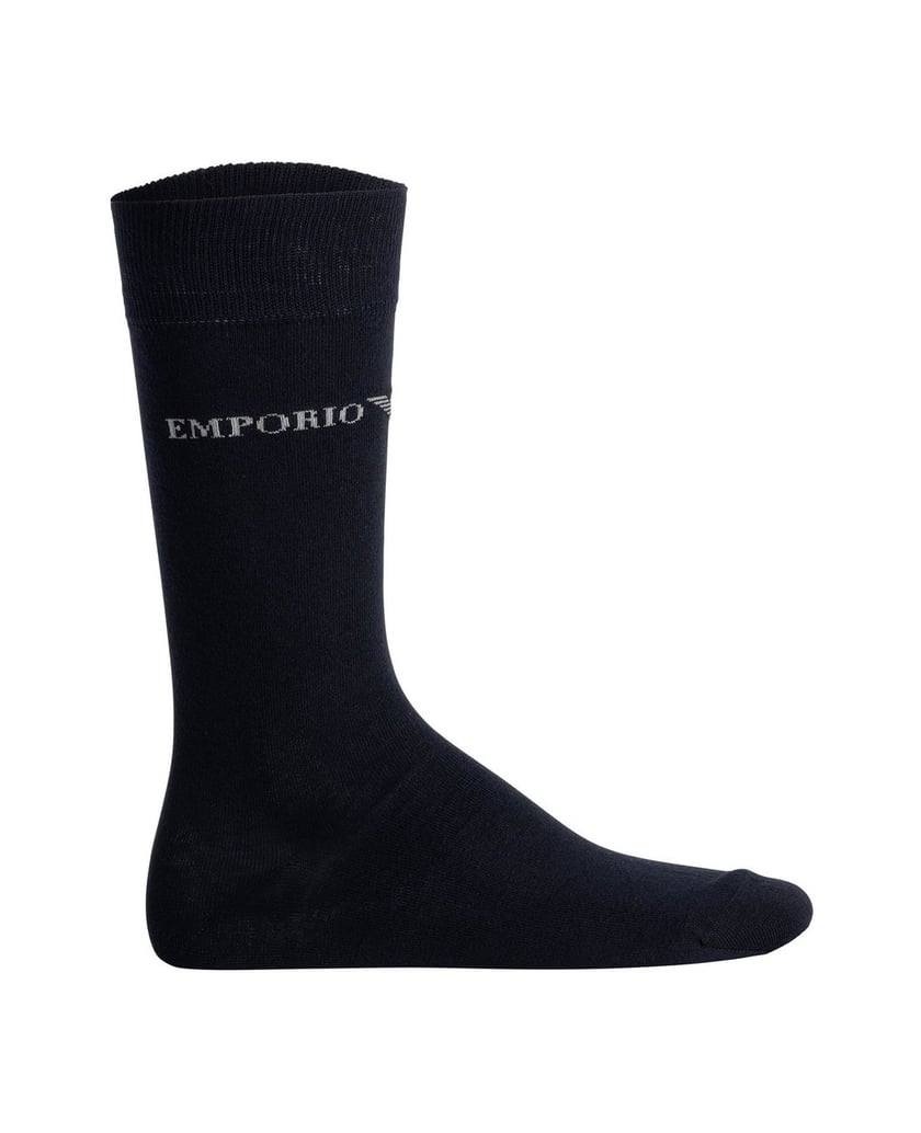 Emporio-Armani-Herren-Socken-3er-Pack-Casual-Cotton-navy