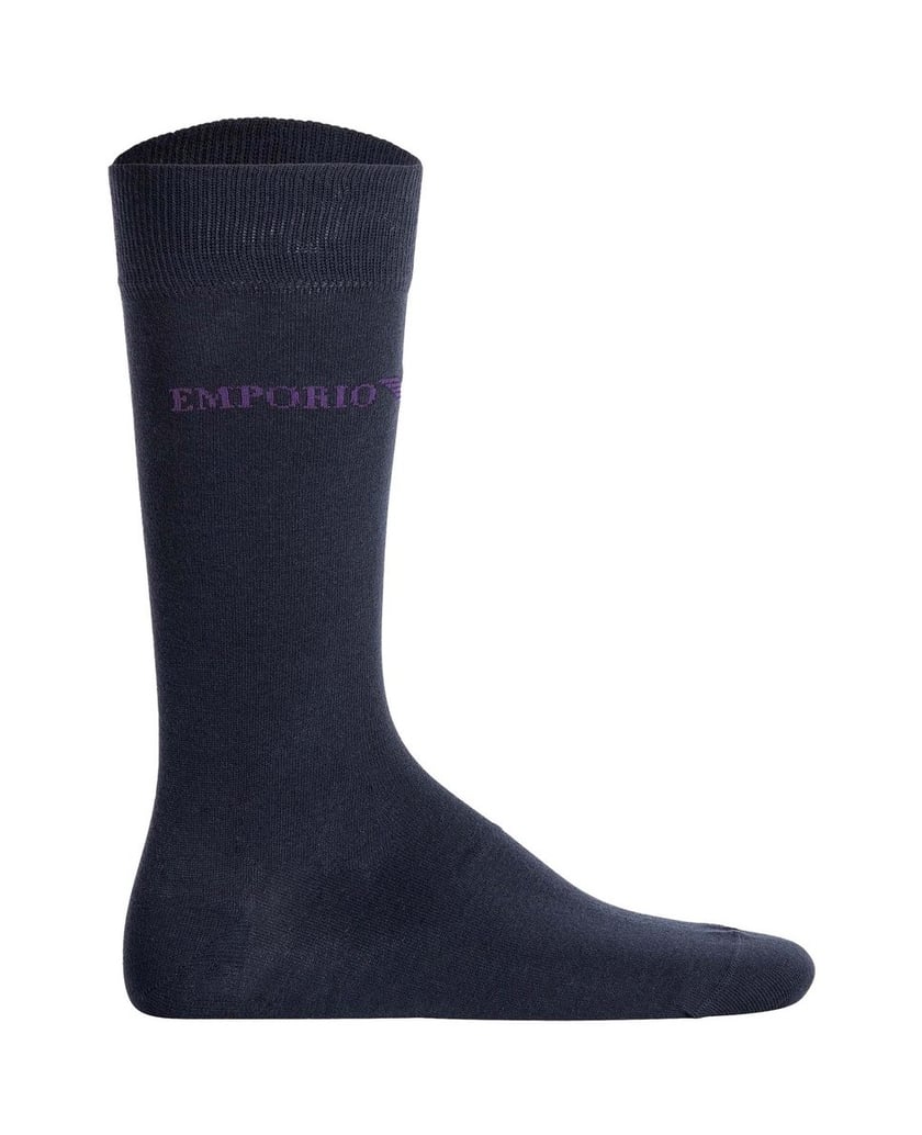 Emporio-Armani-Herren-Socken-3er-Pack-Casual-Cotton-navy
