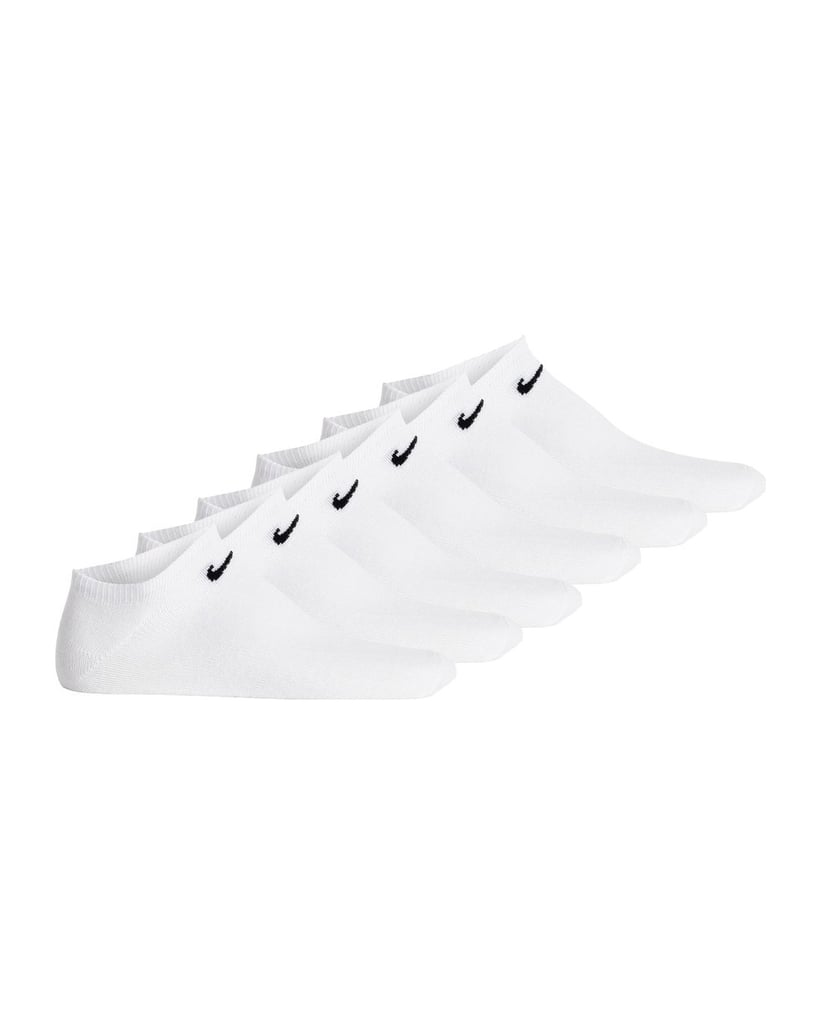 Nike-Unisex-Socken-6er-Pack-Lightweight-No-Show-Sneaker-3P-weiss