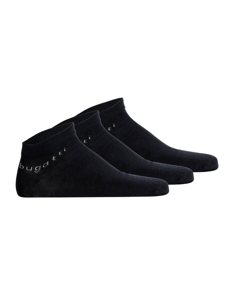 BUGATTI-Herren-Socken-3er-Pack-schwarz