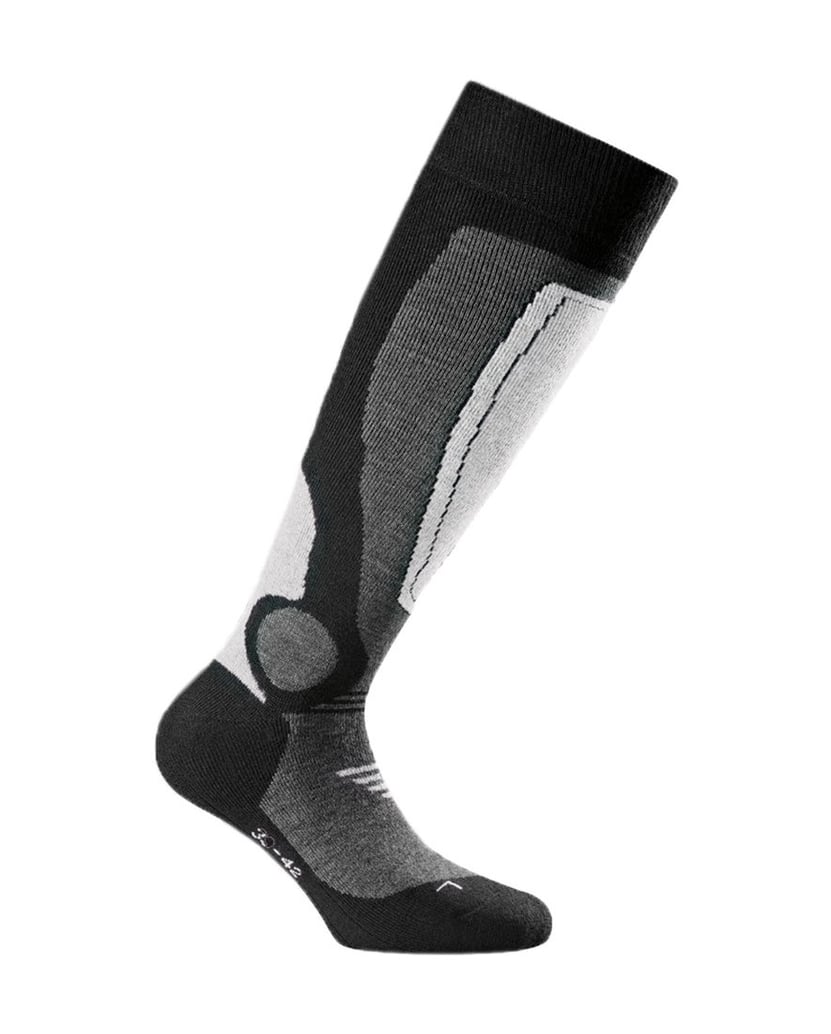 Rohner-basic-Unisex-Socken-2er-Pack-Basic-Ski-grau