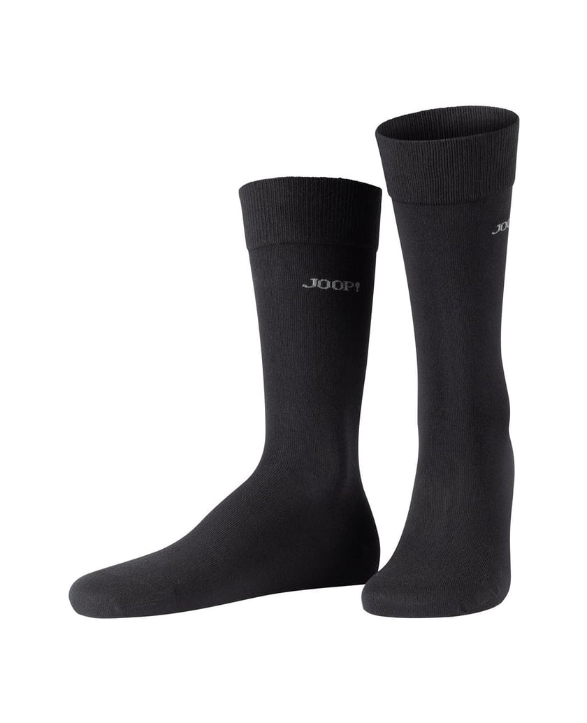 Joop-Unisex-Socken-2er-Pack-Unisex-premium-essential-organic-cotton-Socks-2p-schwarz