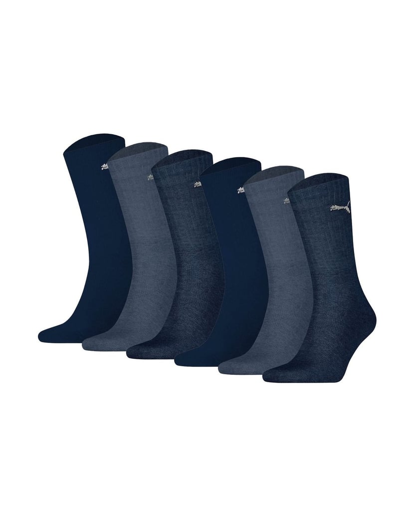 Puma-Unisex-Socken-6er-Pack-schwarz