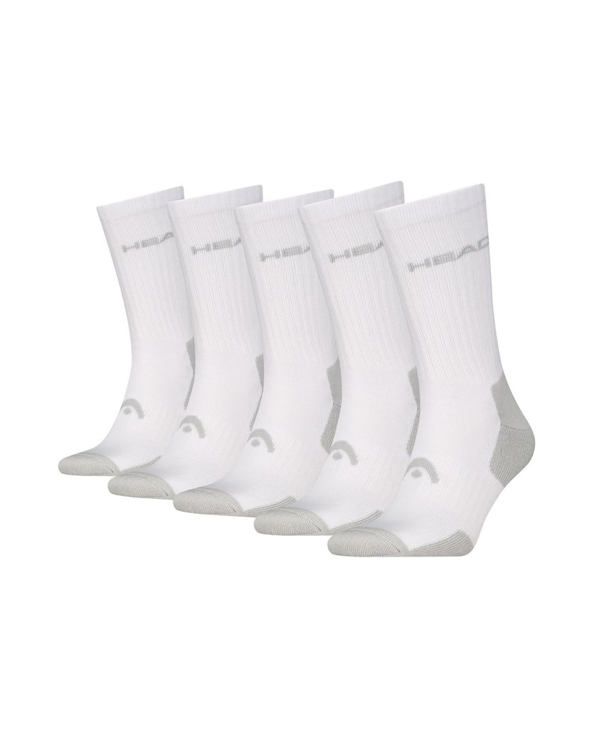 Head-Unisex-Socken-5er-Pack-HEAD-ELEMENTS-TENNIS-CREW-ECOM-weiss