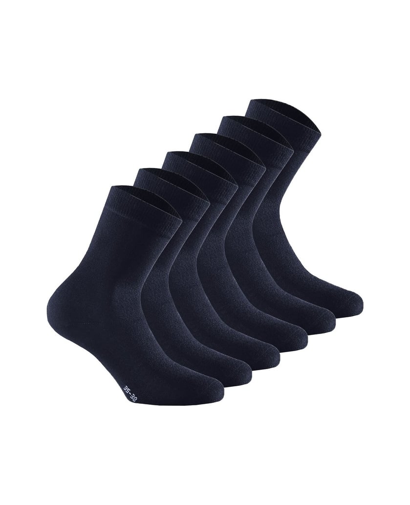 Rohner-basic-Unisex-Socken-6er-Pack-Basic-Soft-Touch-schwarz