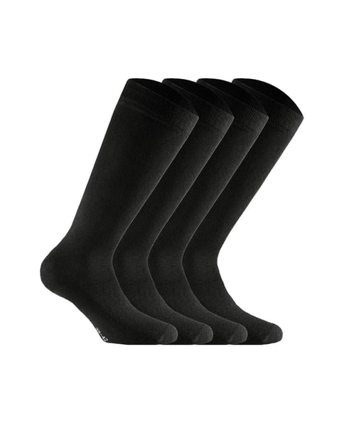 Unisex Socken 4er Pack Basic Cotton II L