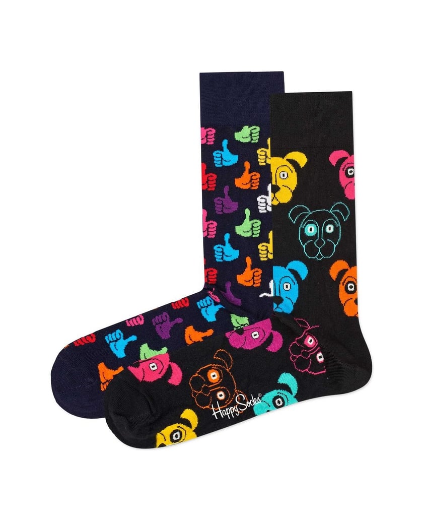 HAPPY-SOCKS-Unisex-Socken-2er-Pack-Classic-Crew-2-Pack-rosa