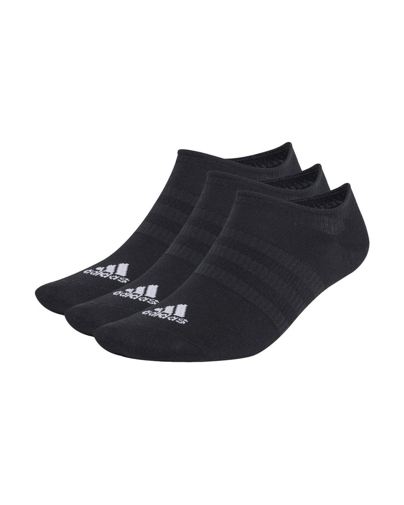 Adidas-Unisex-Socken-3er-Pack-Thin-No-Show-schwarz