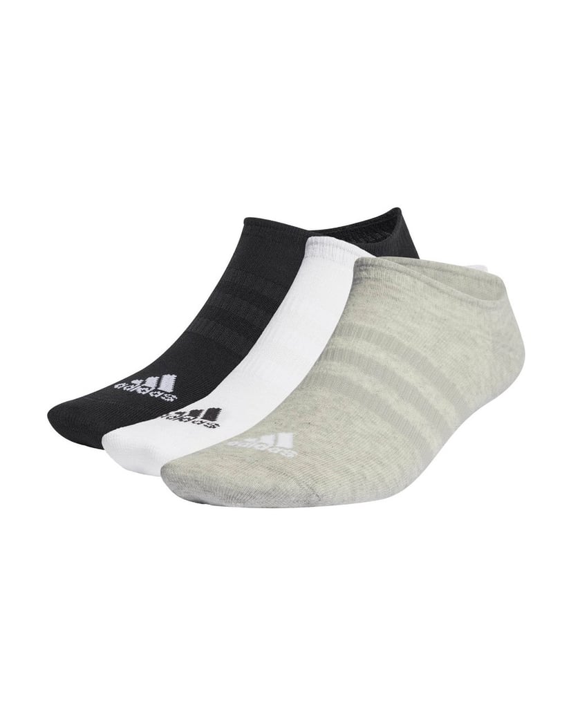 Adidas-Unisex-Socken-3er-Pack-Thin-No-Show-schwarz