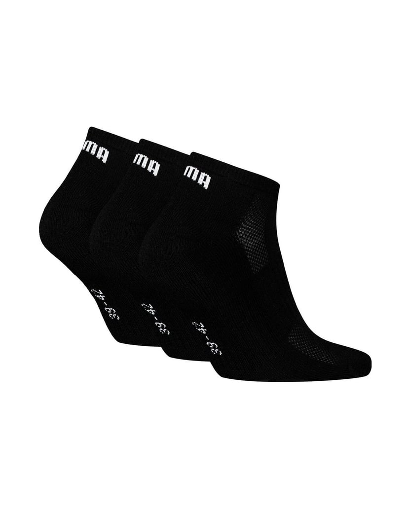 Puma-Unisex-Socken-3er-Pack-Cushioned-Sneaker-schwarz
