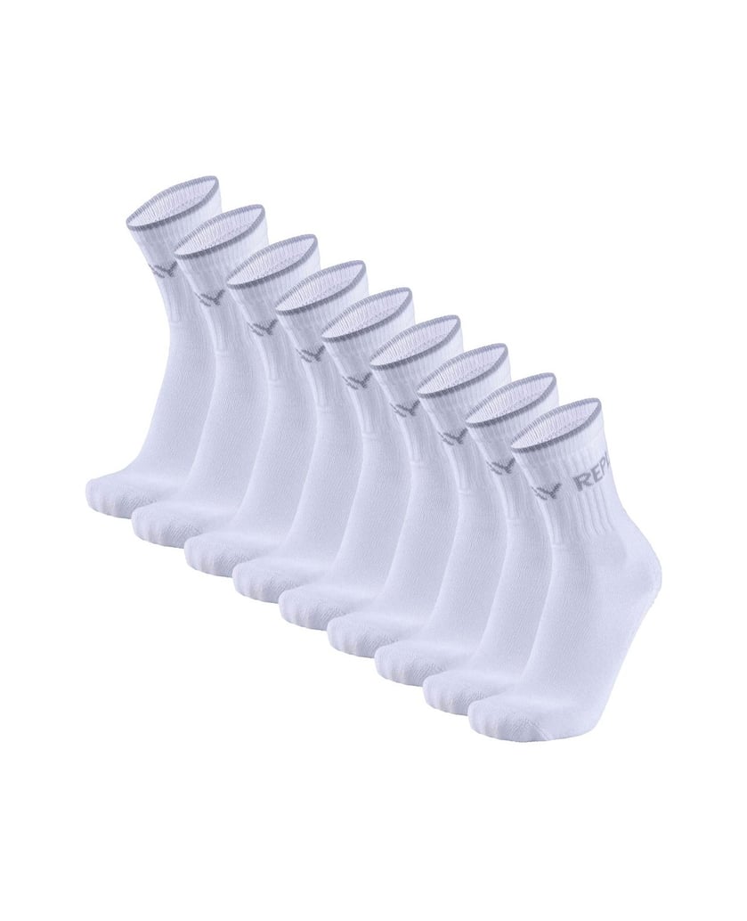 REPLAY-Unisex-Socken-9er-Pack-REPLAY-TENNIS-Leg-Logo-9Prs-Banderole
