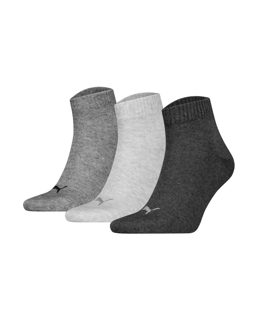 Puma-Unisex-Socken-3er-Pack-Quarter-Plain-3P-schwarz