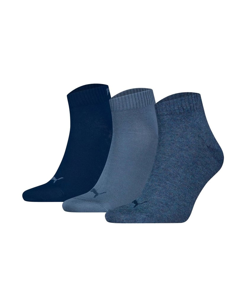 Puma-Unisex-Socken-3er-Pack-Quarter-Plain-3P-schwarz