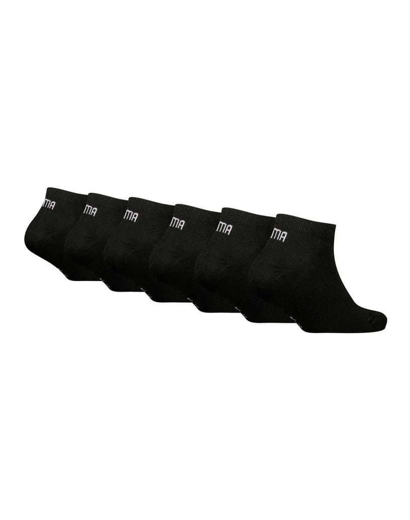 Puma-Unisex-Socken-6er-Pack-Plain-Sneaker-ECO-schwarz