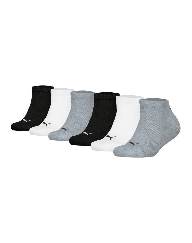 Puma-Unisex-Socken-6er-Pack-Plain-Sneaker-ECO-schwarz