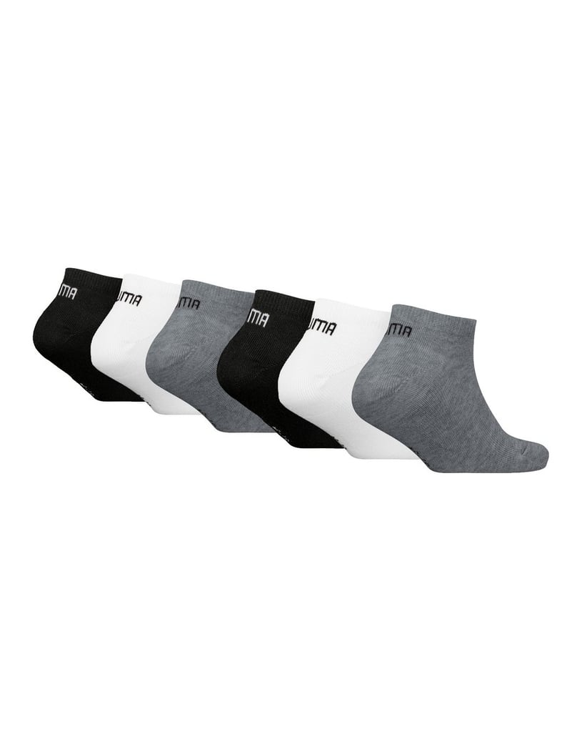 Puma-Unisex-Socken-6er-Pack-Plain-Sneaker-ECO-schwarz