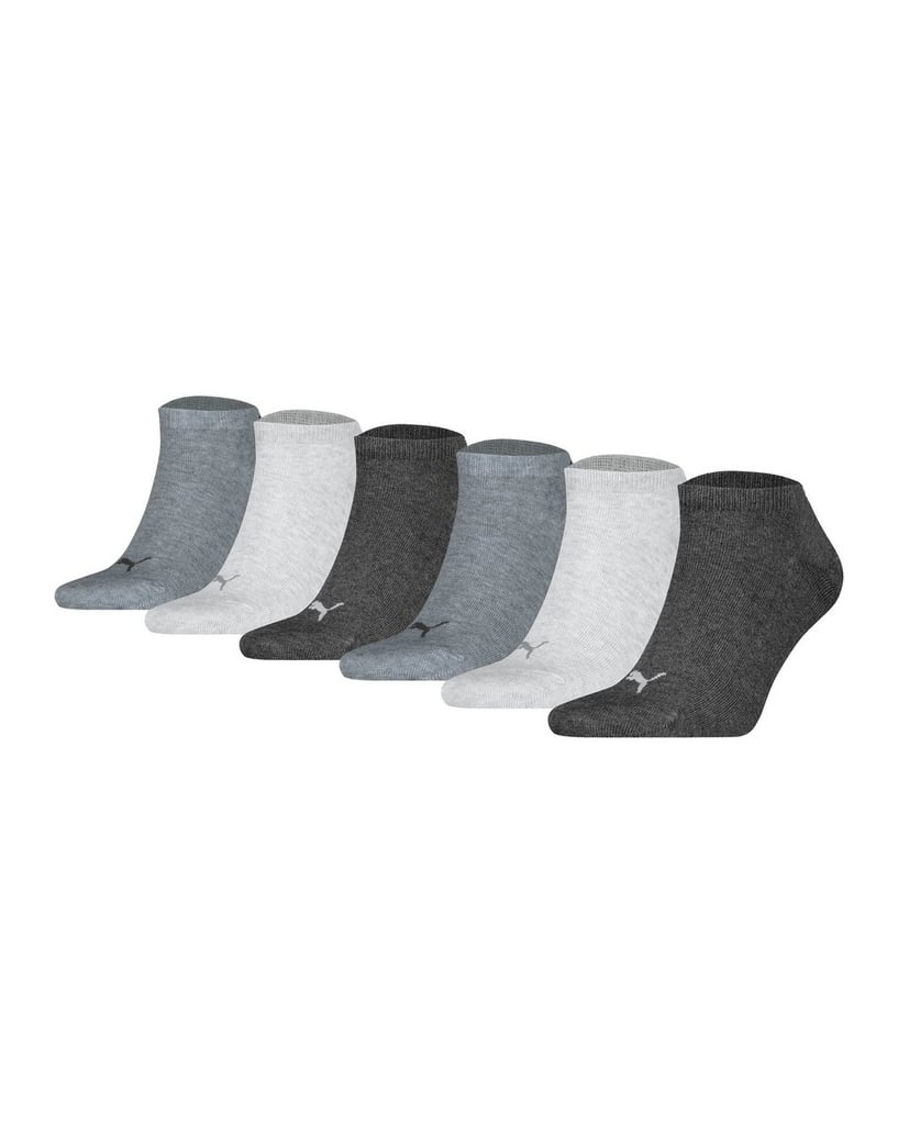 Puma-Unisex-Socken-6er-Pack-Sneaker-Plain-ECO-schwarz