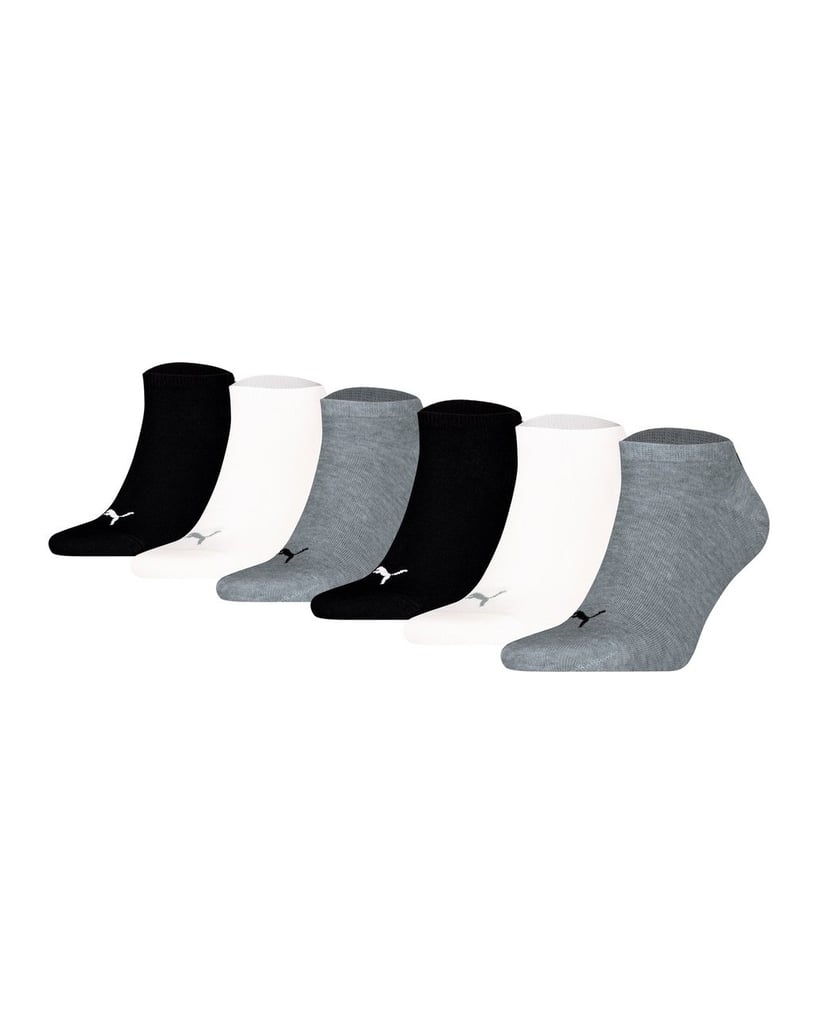 Puma-Unisex-Socken-6er-Pack-Sneaker-Plain-ECO-schwarz