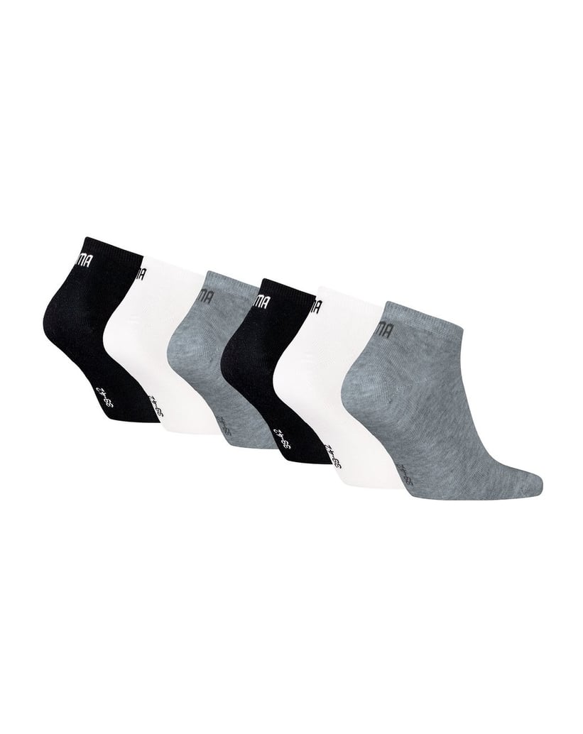Puma-Unisex-Socken-6er-Pack-Sneaker-Plain-ECO-schwarz