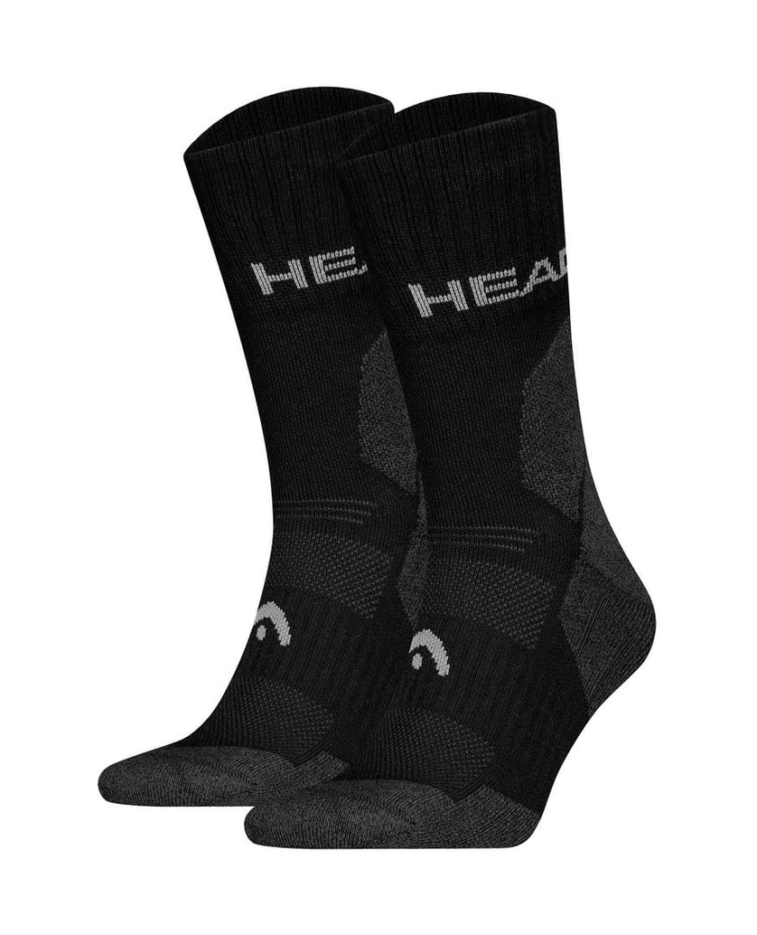 Head-Unisex-Socken-2er-Pack-Hiking-All-Climates-Crew-2P-schwarz