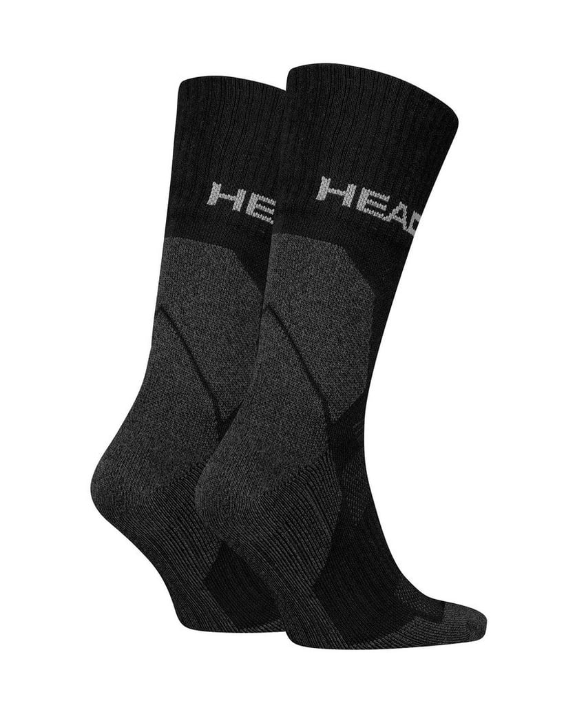 Head-Unisex-Socken-2er-Pack-Hiking-All-Climates-Crew-2P-schwarz