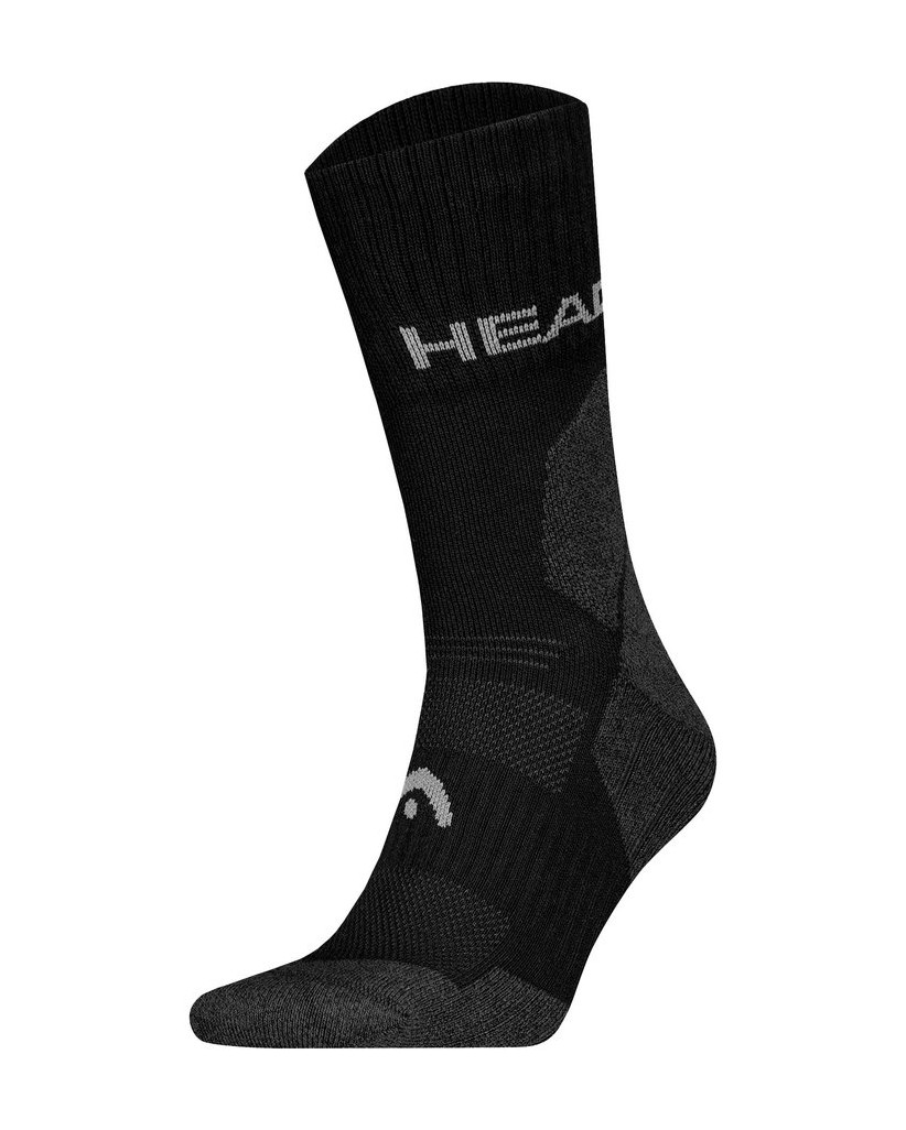 Head-Unisex-Socken-2er-Pack-Hiking-All-Climates-Crew-2P-schwarz