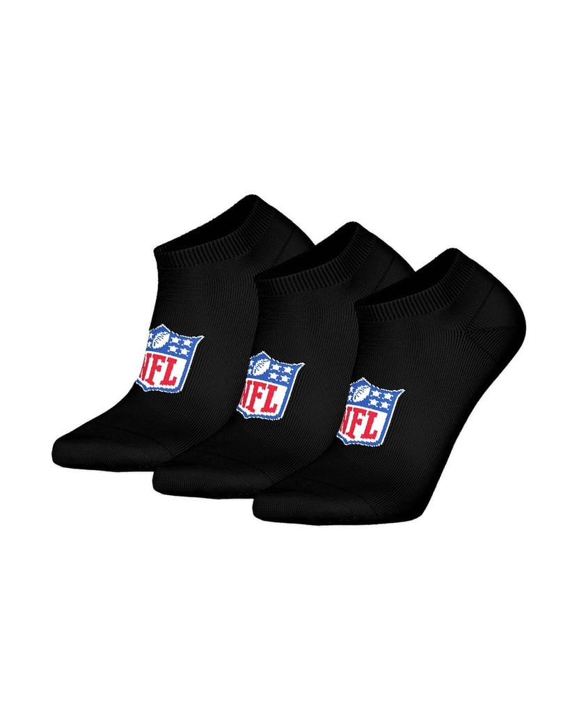 NFL-Unisex-Socken-3er-Pack-NFL-SHIELD-3Pack-schwarz