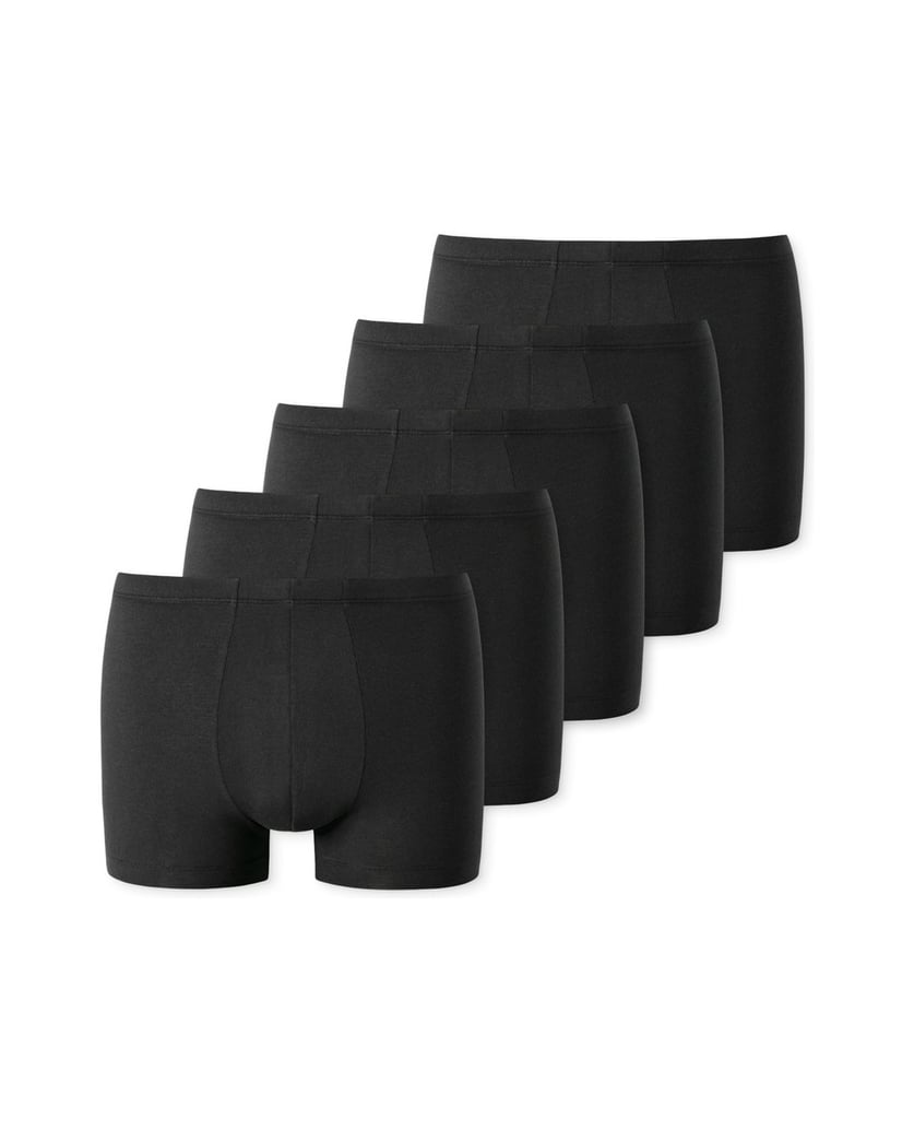 Uncover-by-Schiesser-Herren-Boxershort-5er-Pack-5PACK-Hip-Shorts-schwarz