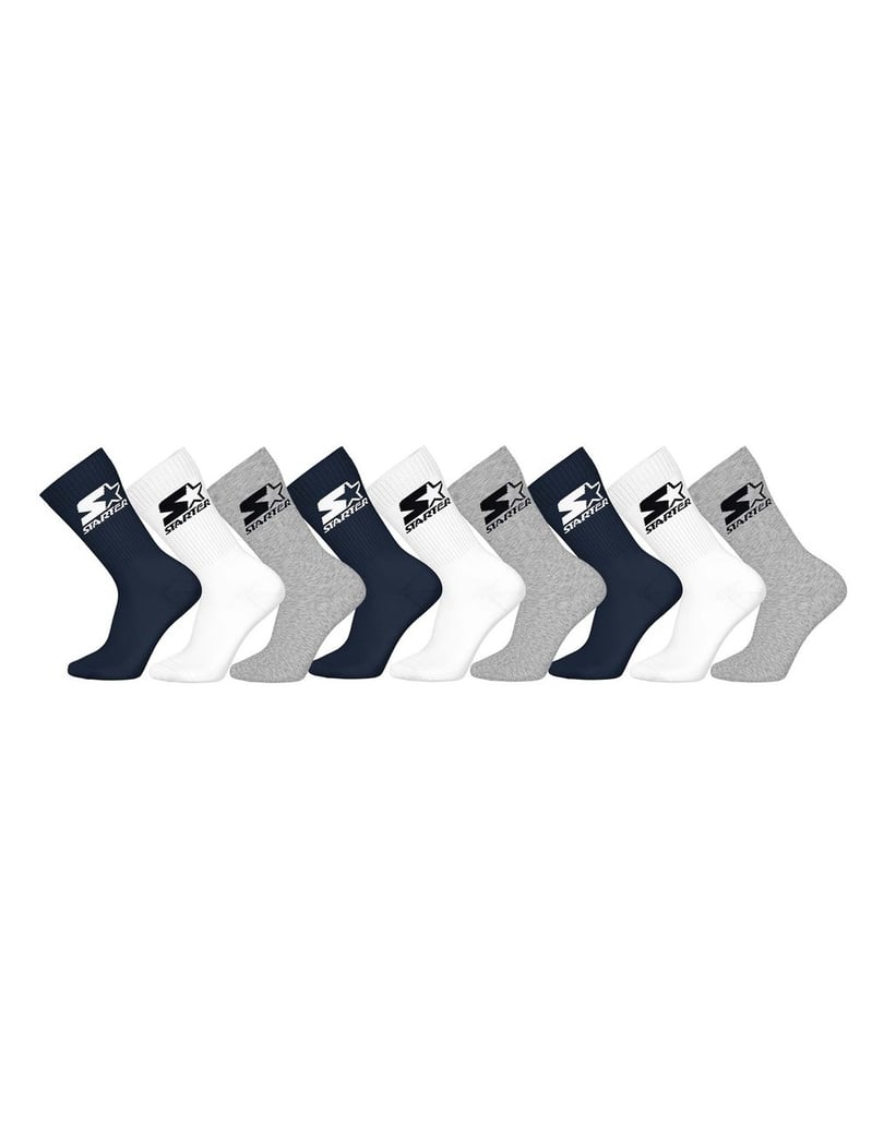Starter-Unisex-Socken-9er-Pack-STARTER-9pk-Crew-Socks-weiss