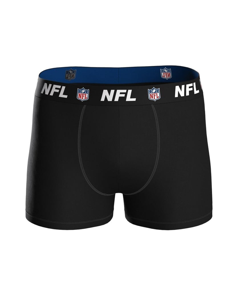 NFL-Herren-Boxershort-6er-Pack-NFL-SHIELD-6pk-Boxers-schwarz