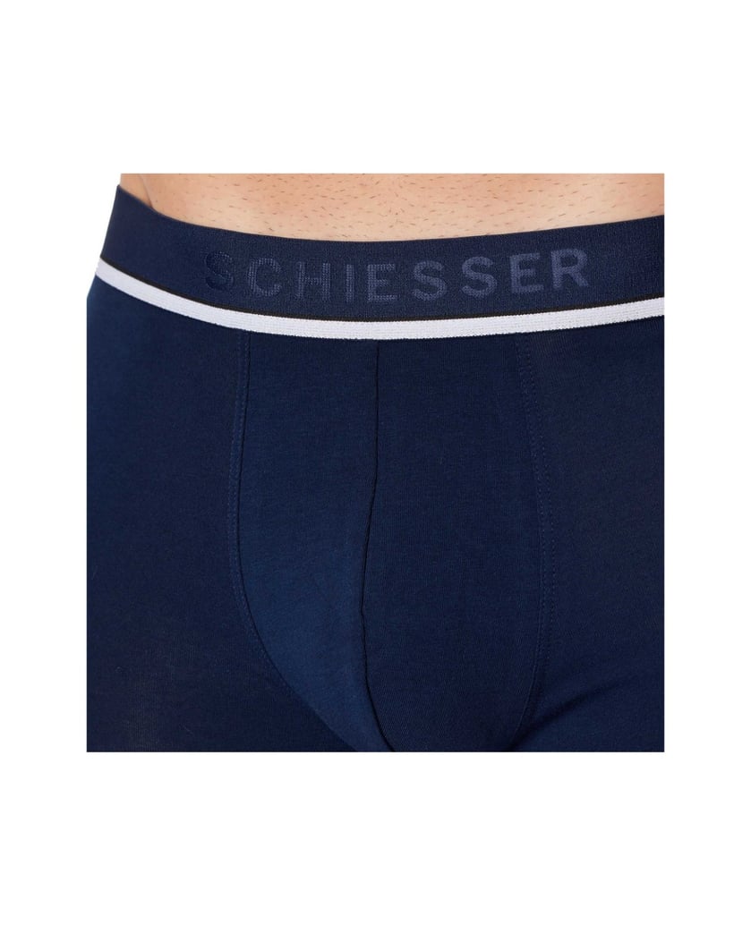 SCHIESSER-Herren-Boxershort-3er-Pack-grau-kombiniert