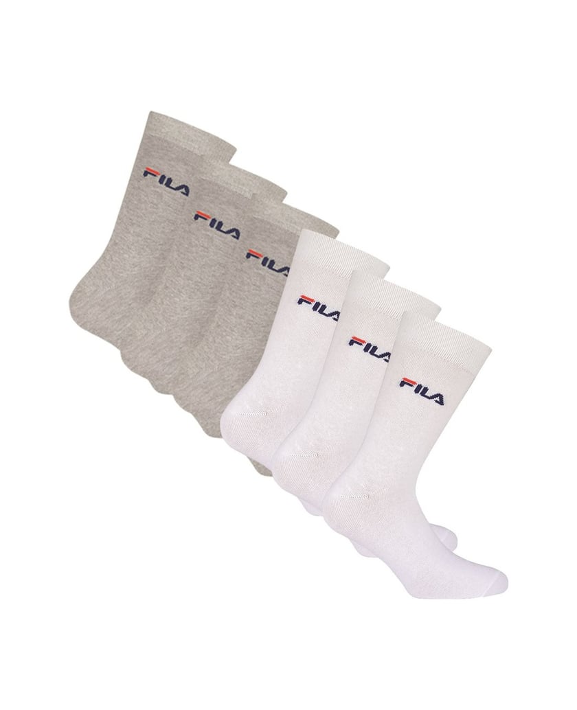 Fila-Unisex-Socken-6er-Pack-schwarz