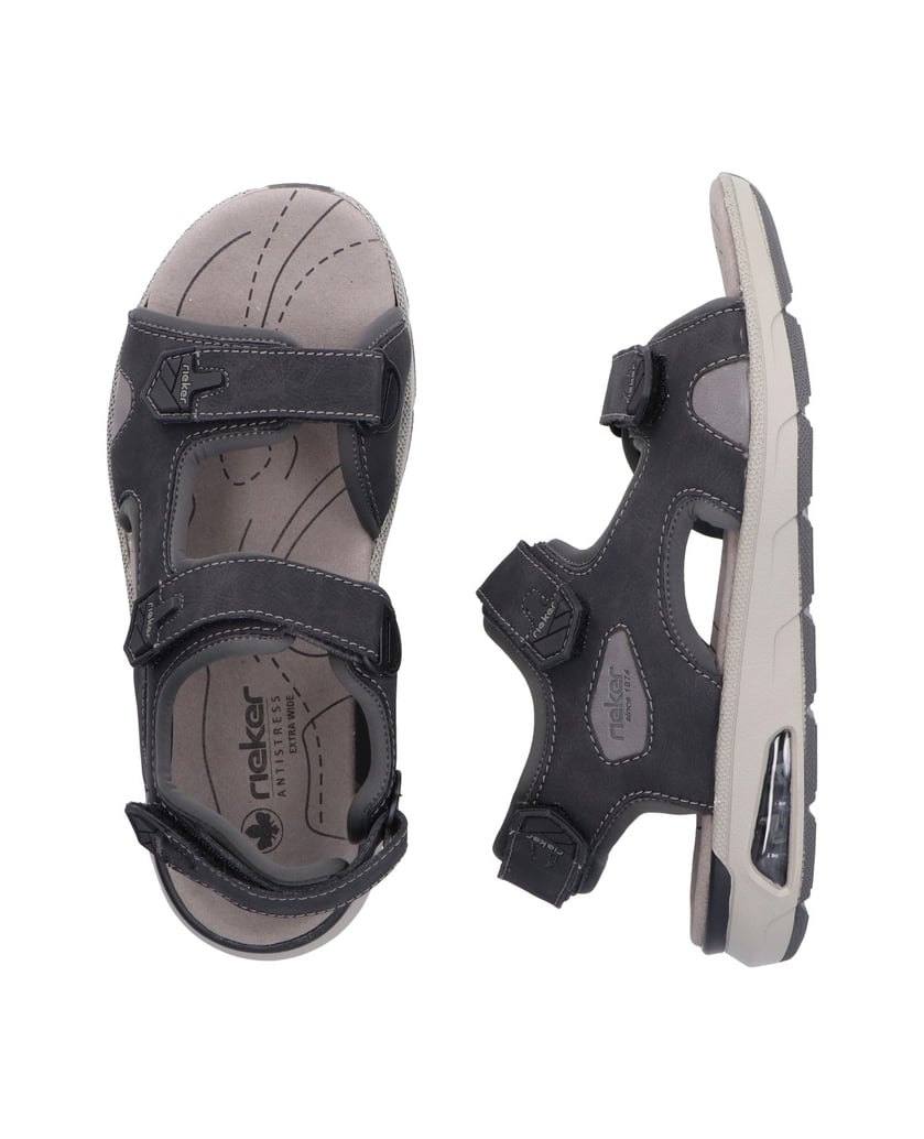 Rieker-Trekkingsandalen-29151-schwarz
