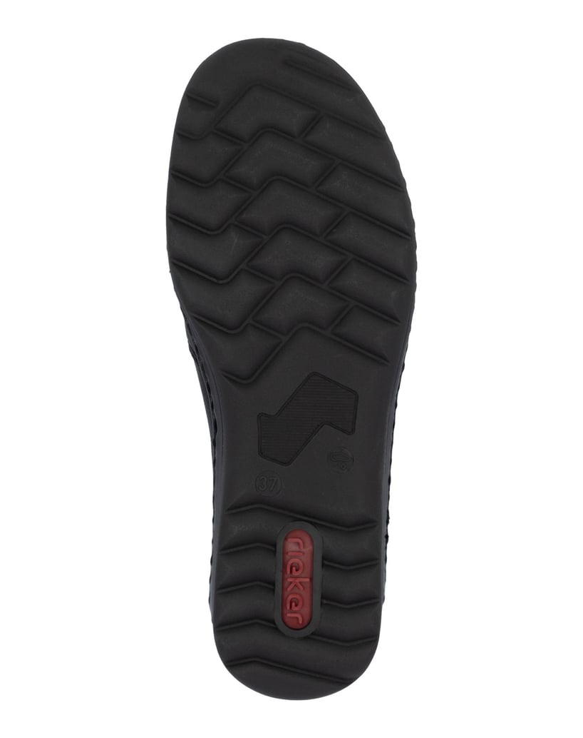 Rieker-Slipper-48964-schwarz