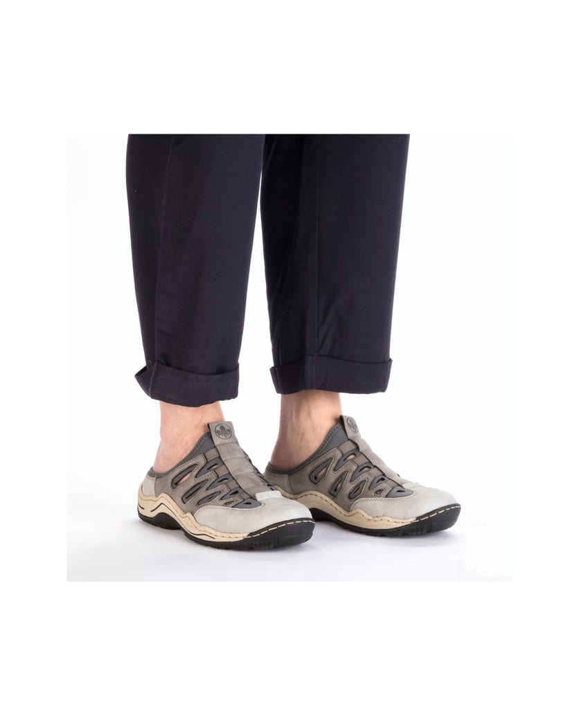 Rieker-Clogs-L0559-grau