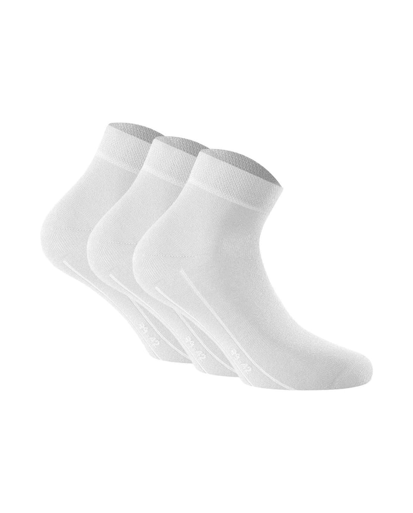 Rohner-basic-Unisex-Socken-3er-Pack-Sneaker-Plus-3er-schwarz