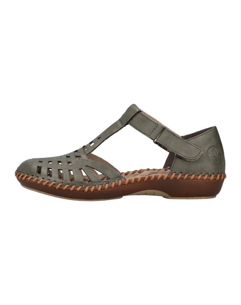 Rieker-Slipper-M1688-grün