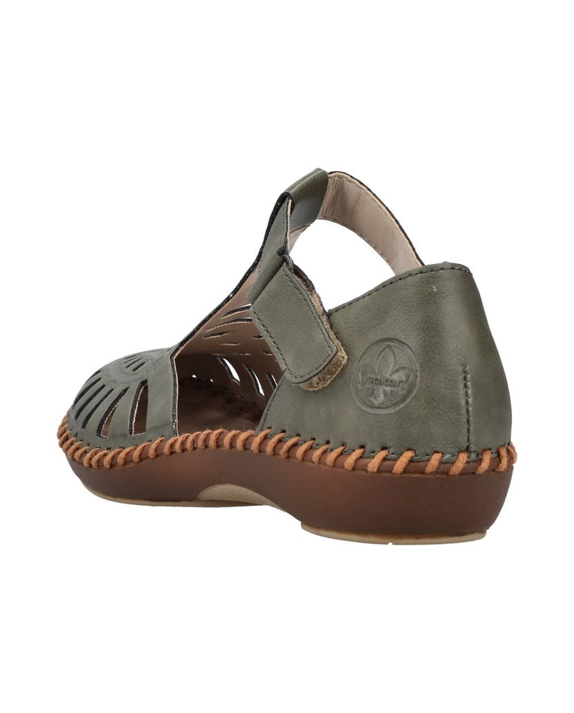 Rieker-Slipper-M1688-grün